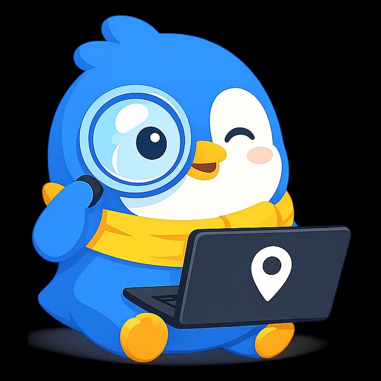 Bud checking a business profile